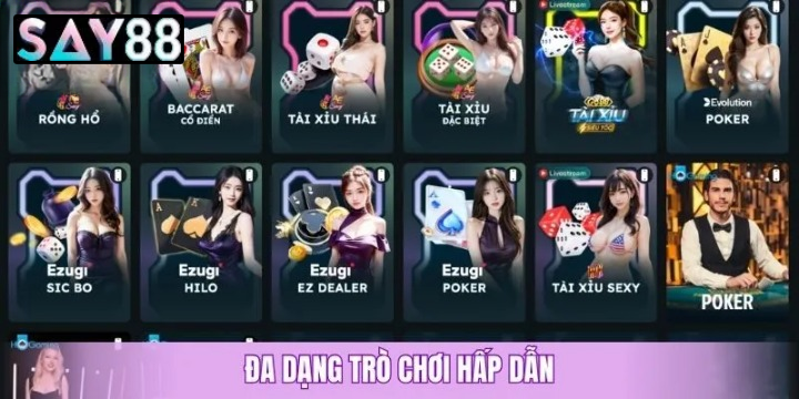 Bật Mí Top Trò Chơi Casino Say88 Ăn Khách Nhất